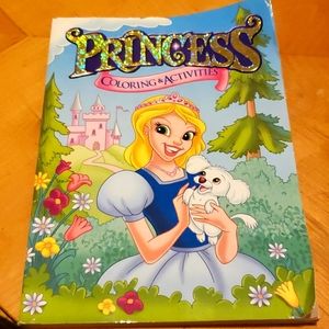 PRINCESS FOIL & EMBOSSED Coloring & Activity Book